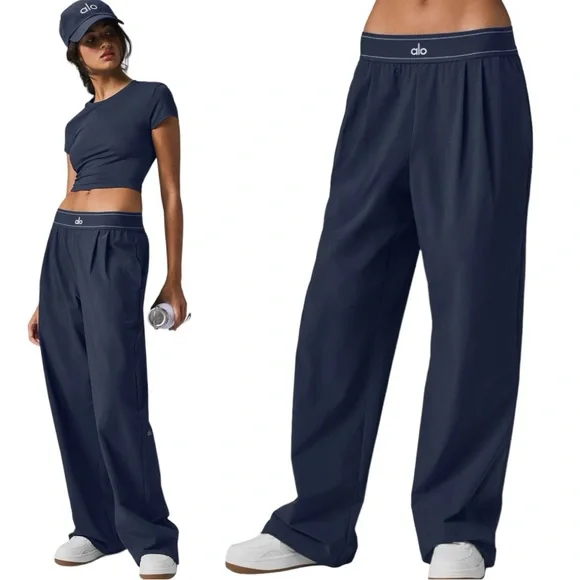 【Alo yoga】Suit Up Trouser ＊関税送料込＊ Suit Up Trouser (Regular) - Black | ALO